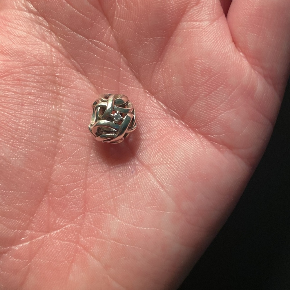 Pandora Silver Infinity Charm - image 3